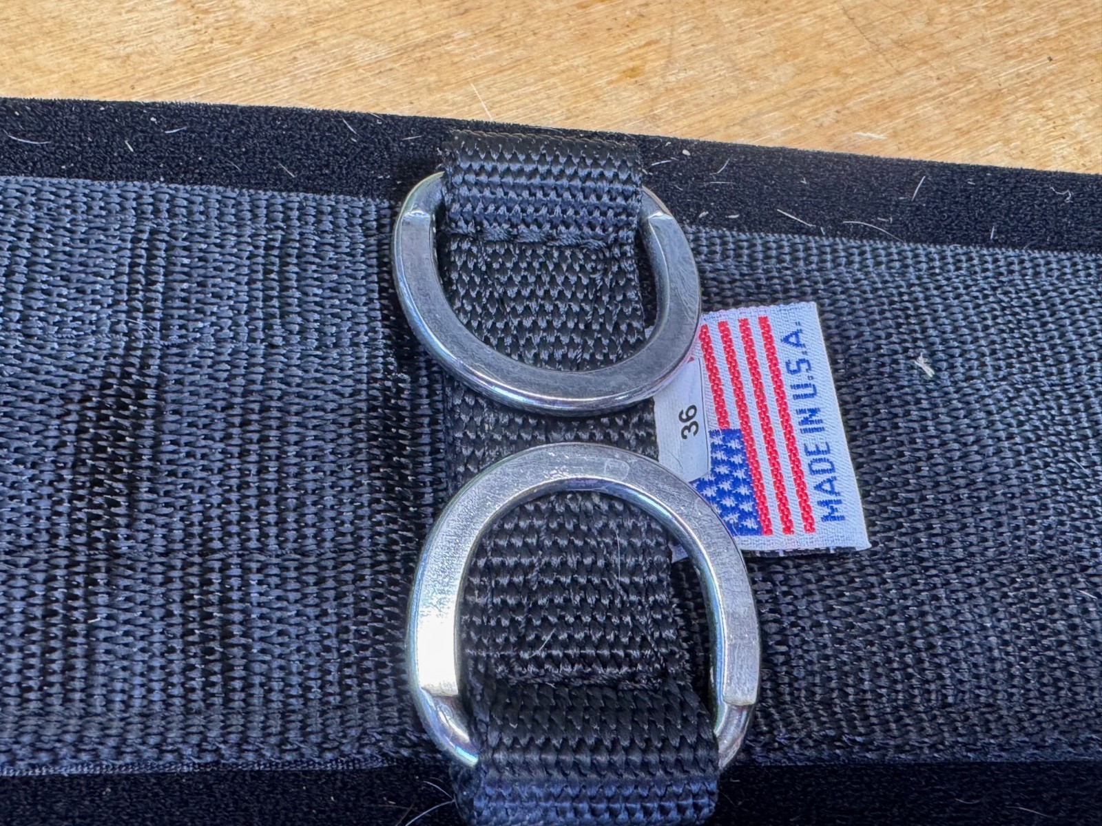 PROFESSIONAL'S CHOICE Black Neoprene Western Horse Saddle Cinch Girth ~36"