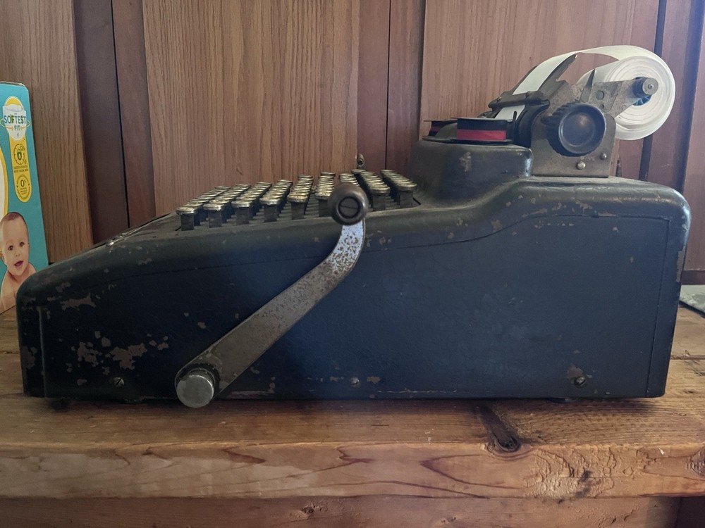 McCaskey 1920s Antique Cash Register Adding Machine