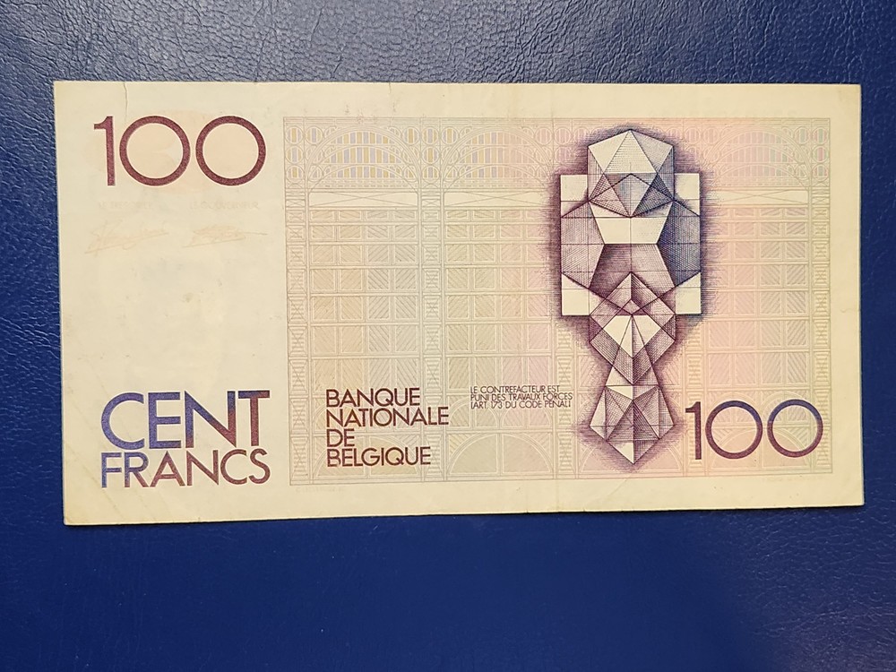 BELGIUM - 100 FRANCS 1978 - BANKNOTES