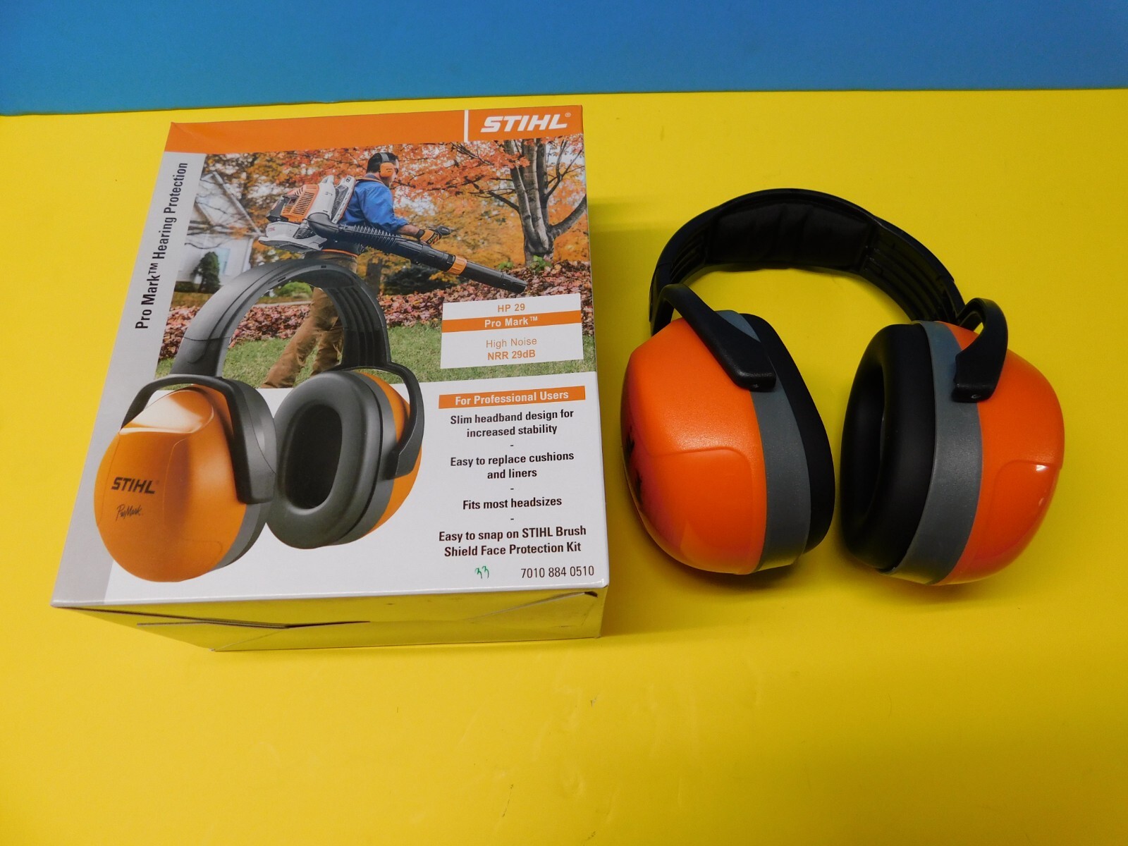 GENUINE STIHL PRO MARK HEARING PROTECTION HP 29 NRR 29DB # 7010 884 0510