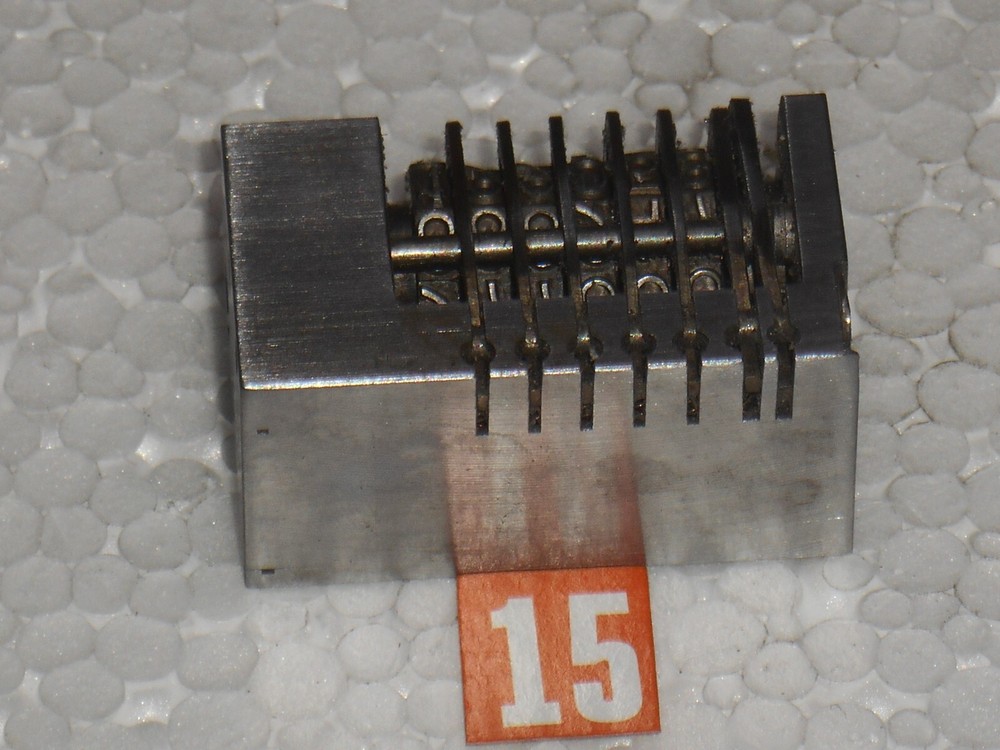 KEY | letterpress numbering machine | 15
