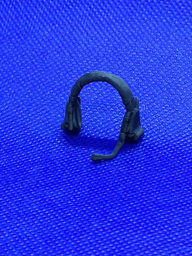 Communications headset - 1/2 scale