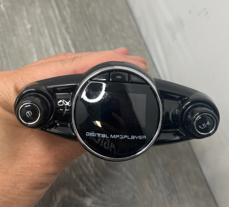 Bt08 Hands-Free Wireless Bluetooth Car Kit & Fm Transmitter, Black