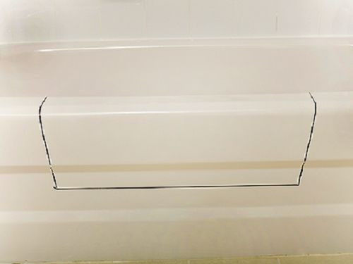 Walk-In Bath To Shower Easy Step Thru Insert DIY Conversion Kit Senior Safety