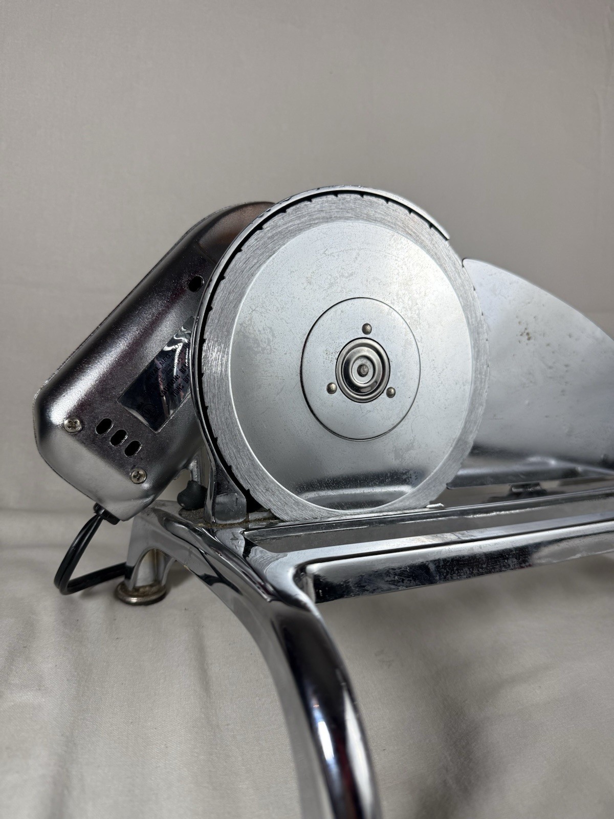 Rival Electric Chrome Food Slicer Model 65301 110IE/3 - Deli Meat Cutter Tested