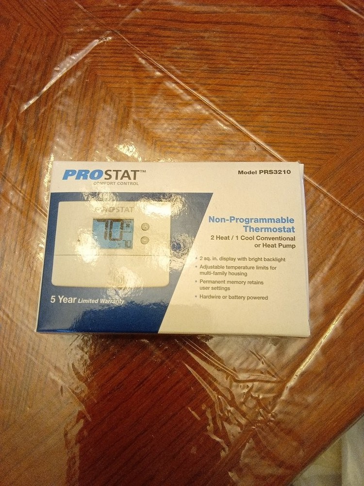 ProStat PRS3210 Non-Programmable Thermostat