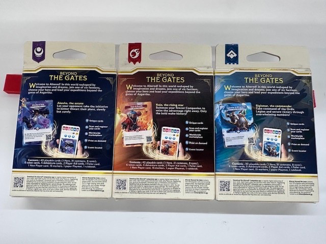 Altered Beyond the Gates 3 Starter Deck bundle (Yzmir, Bravos + Orders)