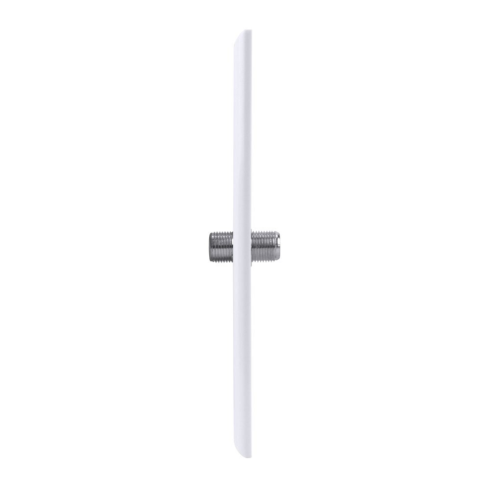 Construct Pro Wall Plate with Single F-81 Connector (White)