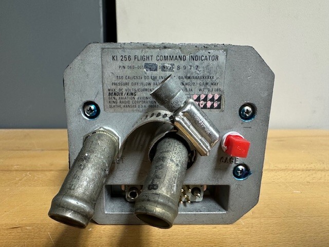 BENDIX/KING, KI 256 FLIGHT COMMAND INDICATOR, PN: 060-0017-01, AS REMOVED
