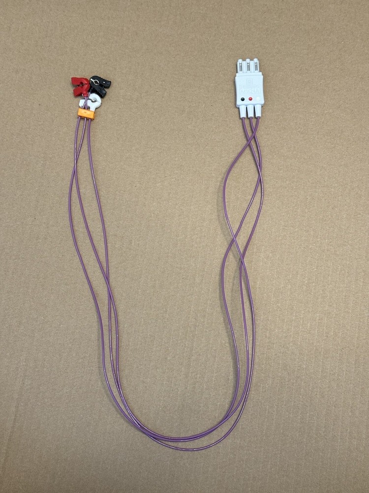 Philips ECG Lead Set Unshielded 3 Ld Miniclip