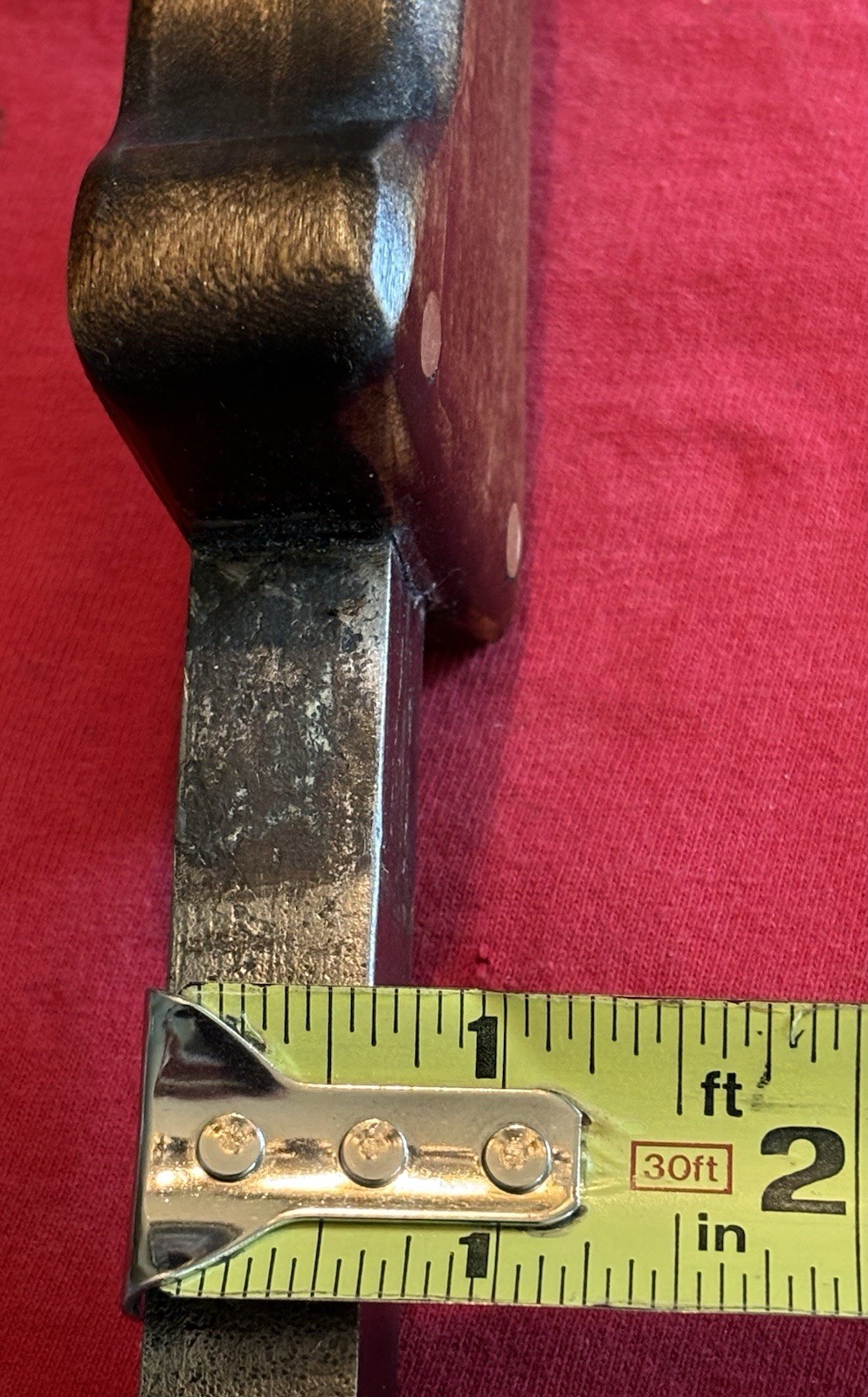 WW1 1914-1918 ENGLISH TRENCH SPIKE KNIFE - NEW WOOD GRIP