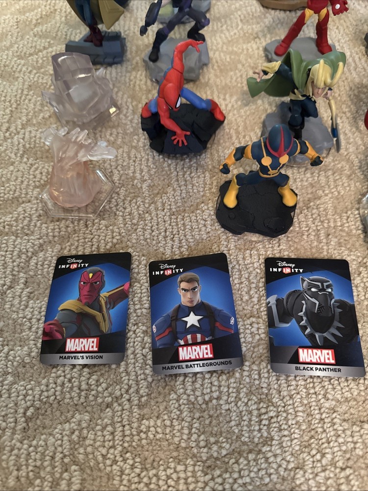 Disney Infinity Marvel Figures Lot