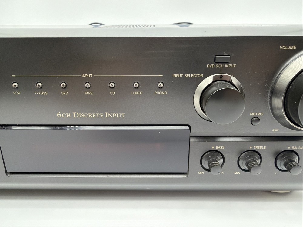 Technics SA-AX720 AV Control Stereo Receiver 100W/Ch - Phono Input- 6 Ch- Tested
