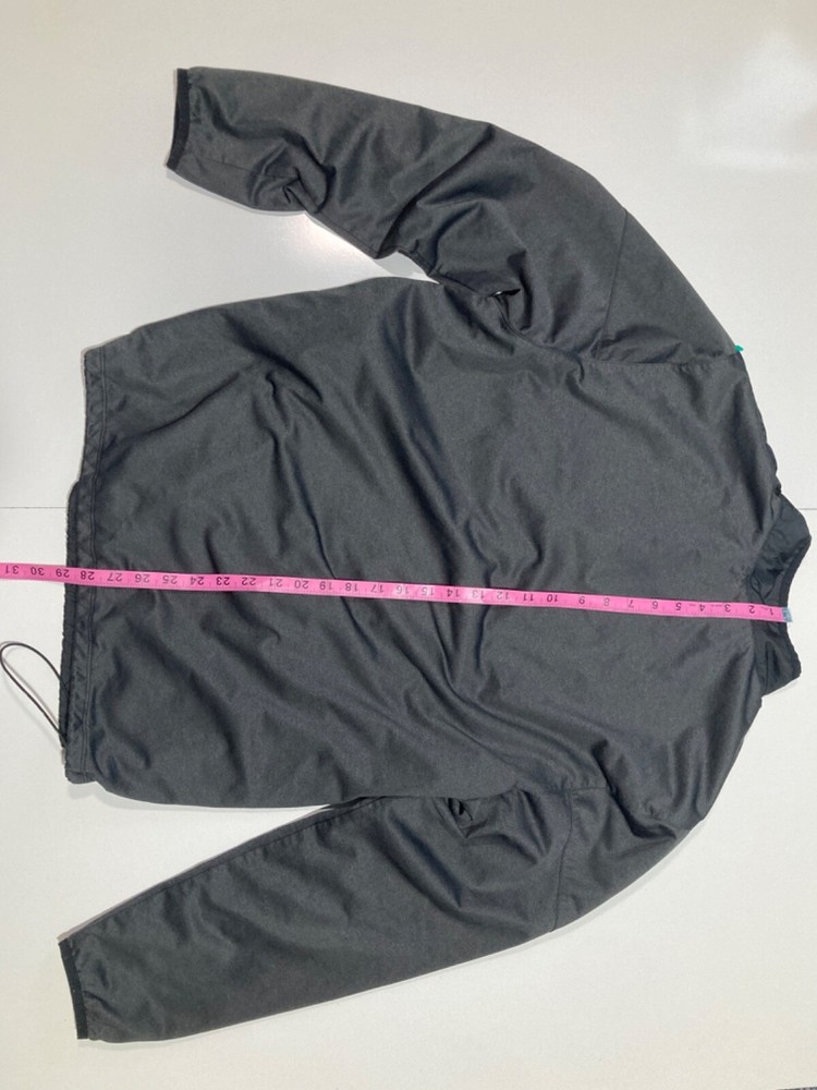 Billikens Nike Golf Wind Pullover size L Black 1/4 Zip Poly Pockets
