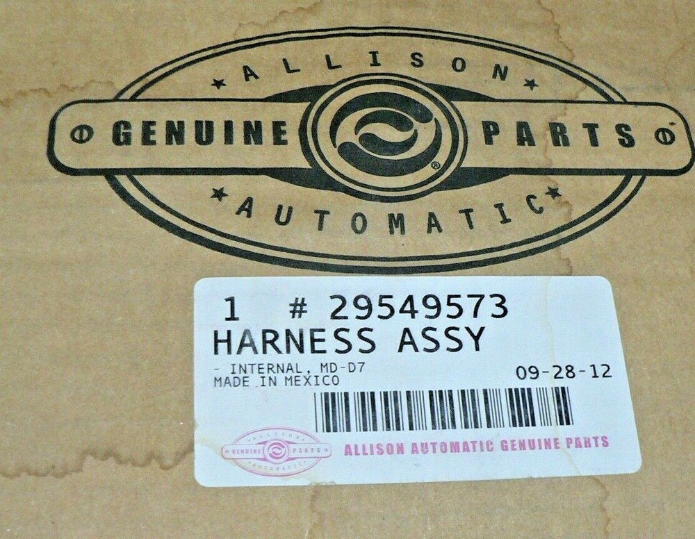 GENUINE ALLISON MD_HARNESS ASSY P/N 29549573