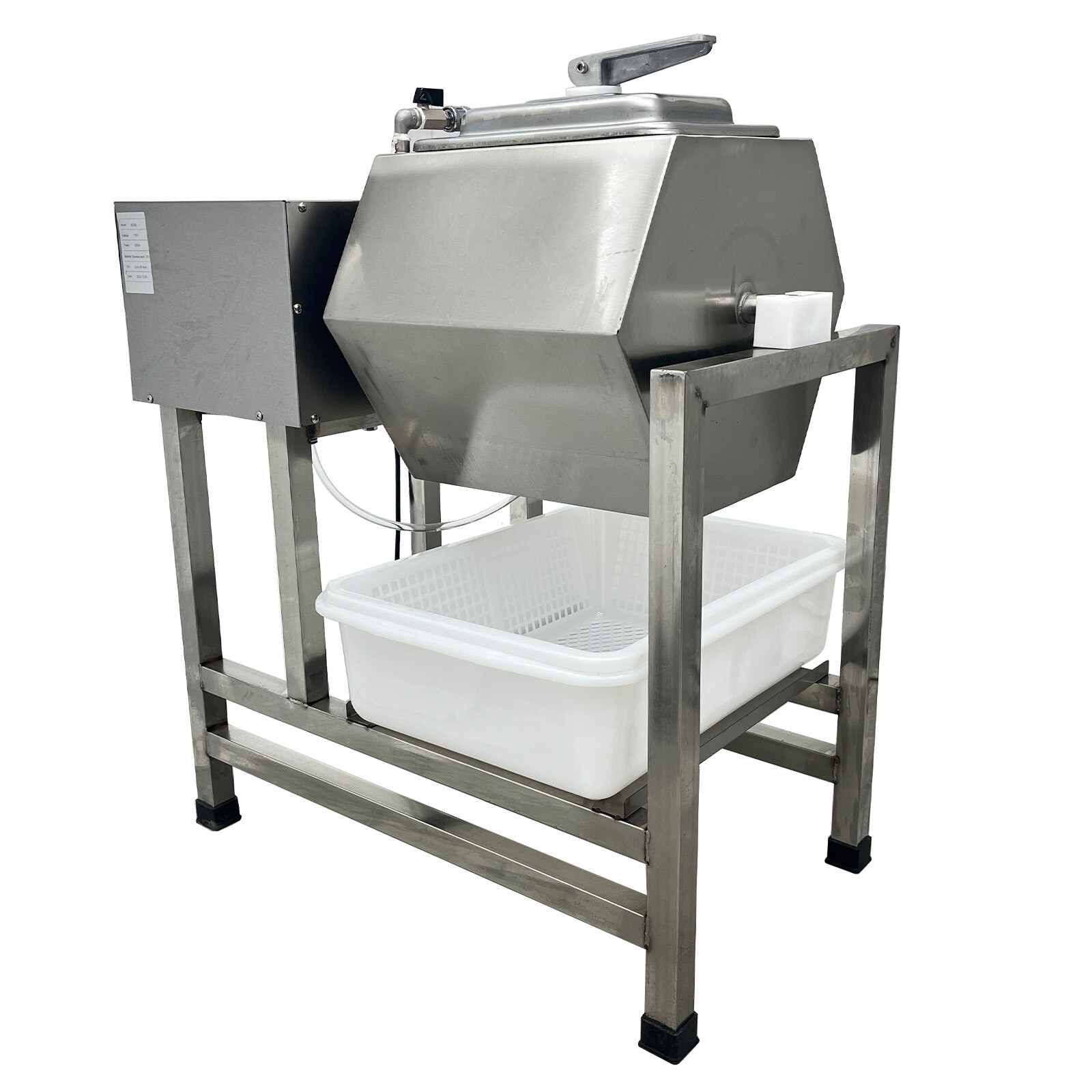 110V Vacuum Tumbler Marinator 38L Meat Processing Chicken Marinated Machine