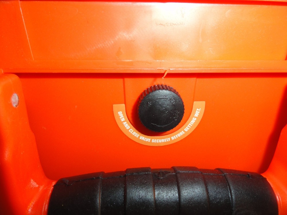 APACHE 4800 WEATHERPROOF PROTECTIVE HARD CASE CAMERA WEAPON ORANGE 19x13x7