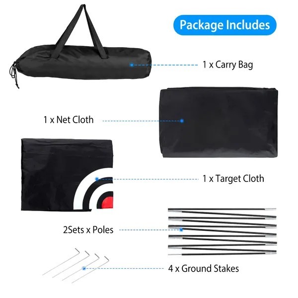 Golf Net Golf Training Aids Practice Nets Driving Hitting Nets with Target Cloth