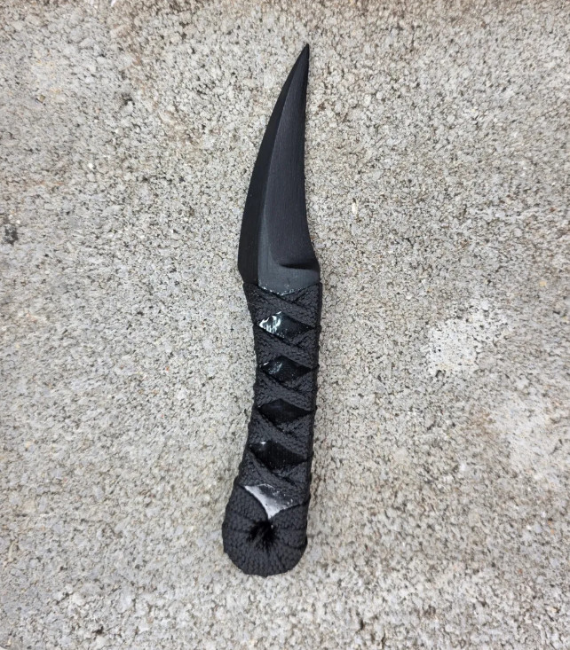 Revenant Corps Grackle Fixed Knife 2.75" Black G10 One-Piece Construction 001SE