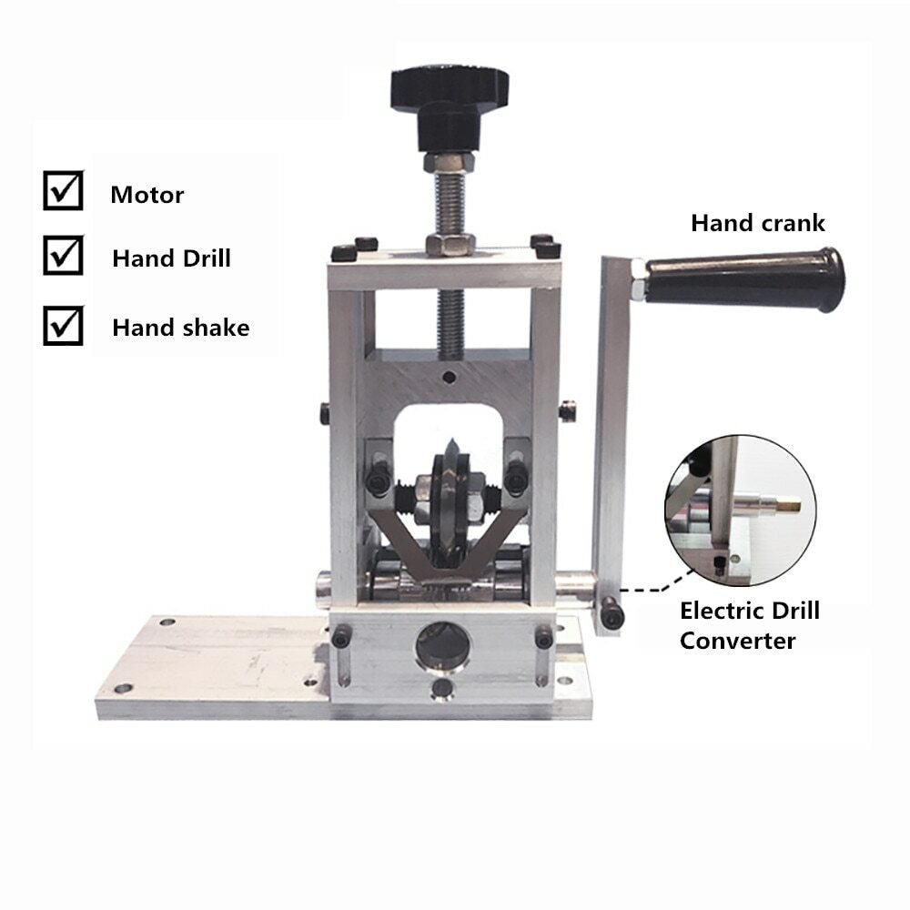 Waste Wire Cable Stripping Machine Manual Drill Driver Motor Drive Wire Stripper