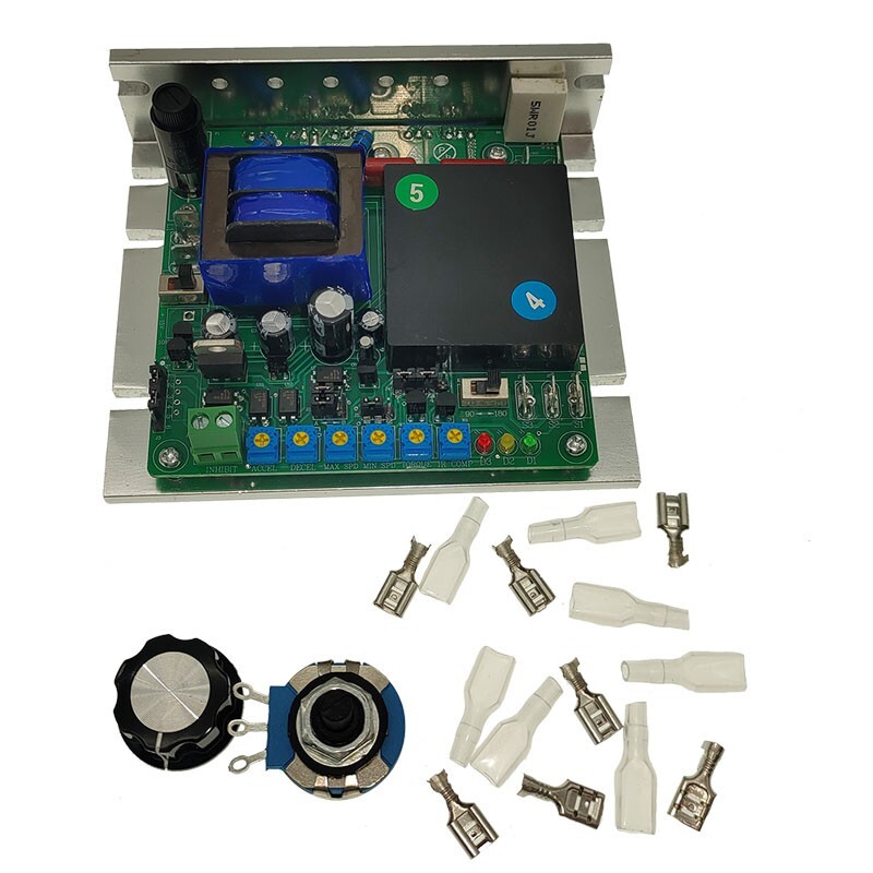 Custom 10A 500W 1000W SCR Chassis dc motor speed controller