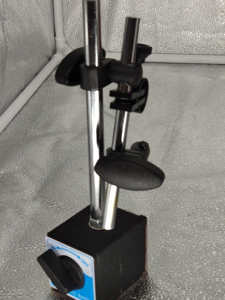 Magnetic Base Holder Adjustable Pole for Dial Indicator & Test Gauge