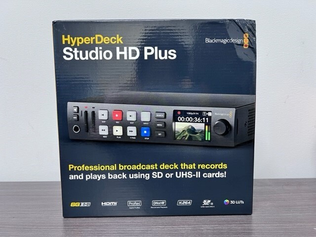 Blackmagic Design HyperDeck Studio HD Plus (BMD-HYPERD-ST-DCHP)