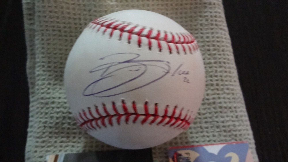 BRIAN SANCHES autographed baseball
