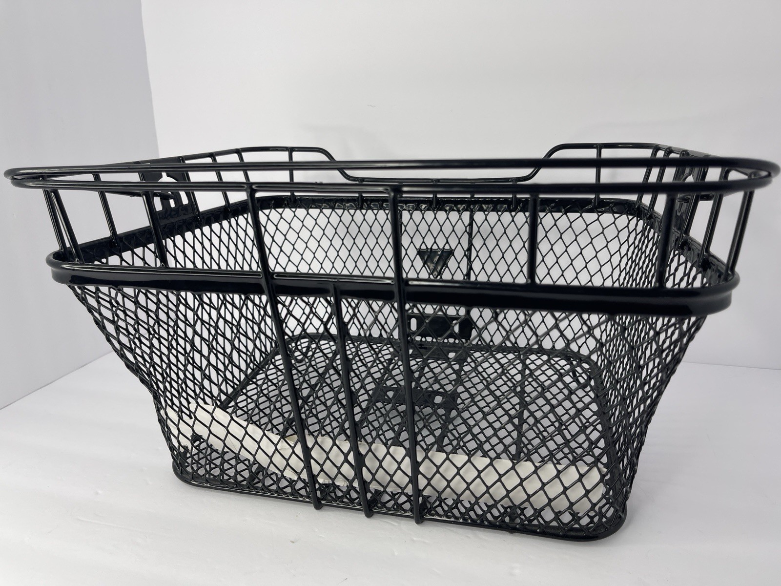 Topeak MTX Rear Bike Basket - Heavy-Duty Steel Welded Wire Rack w/ QuickTrack