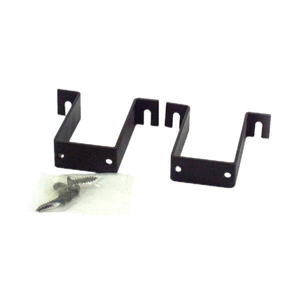 Quick Easy Bracket set to Mount Ethernet Cat6 Cat5e Patch Panel to Wall 1U