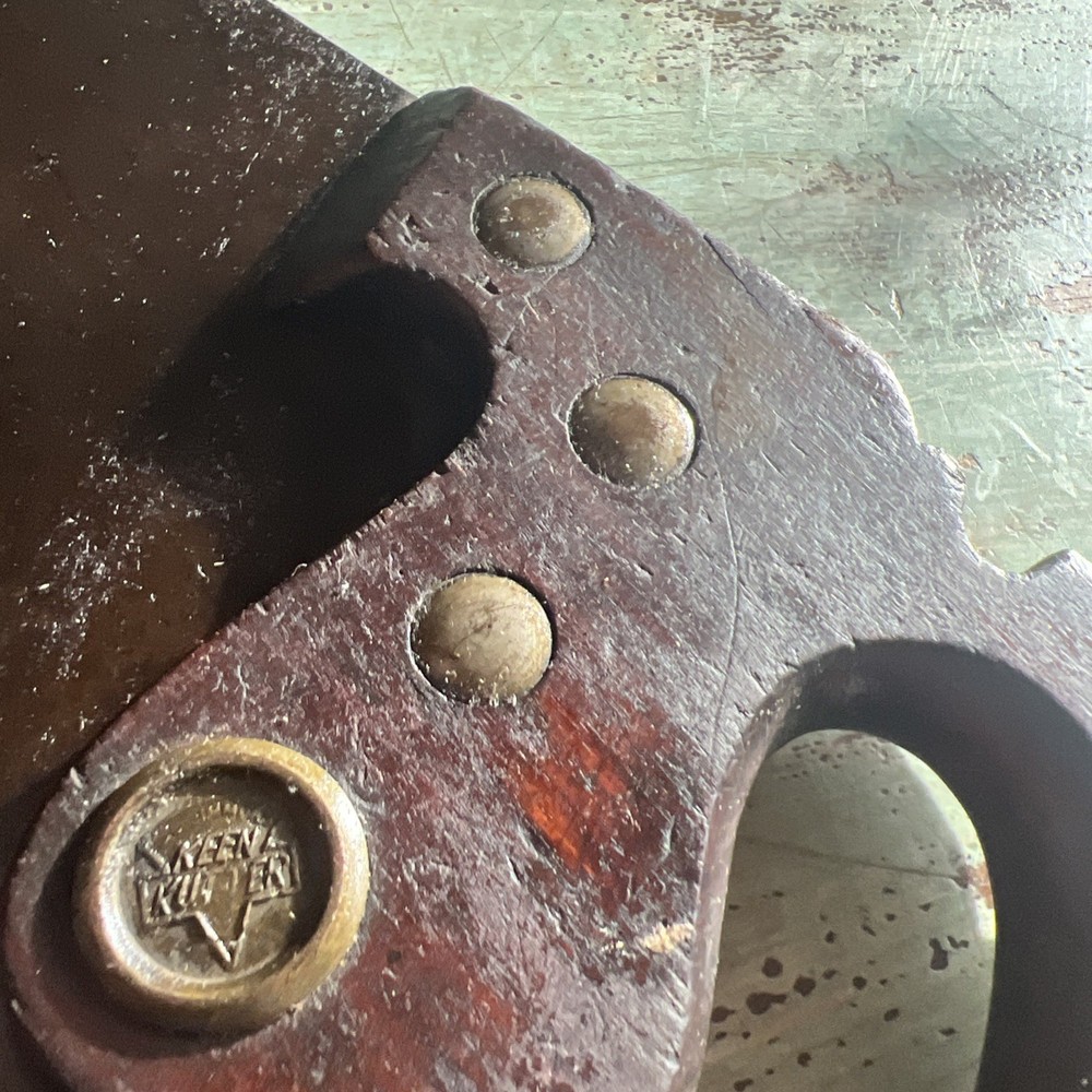 Vintage KEEN KUTTER HAND SAW 26” Blade