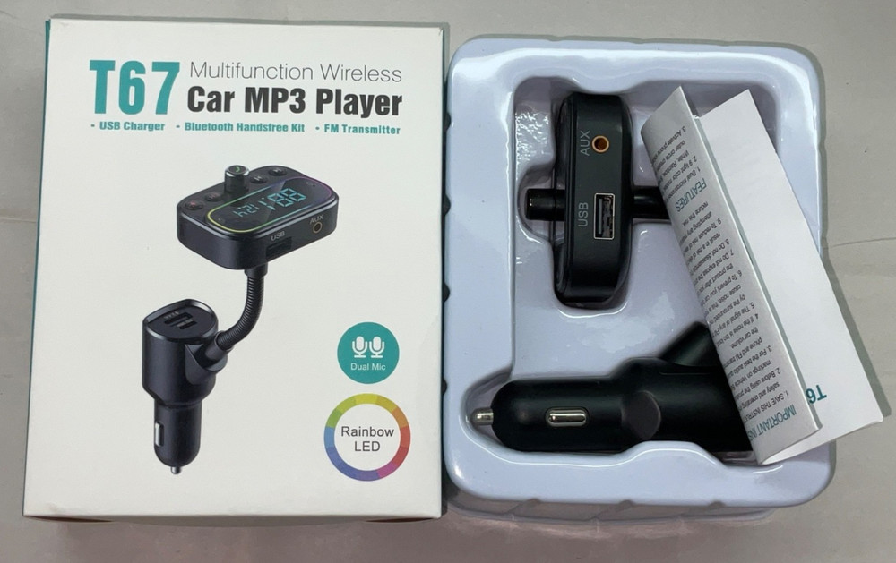 Multifunction Wireless Car MP3 Player USB Charger FM Transmitter Bluetooth Kit