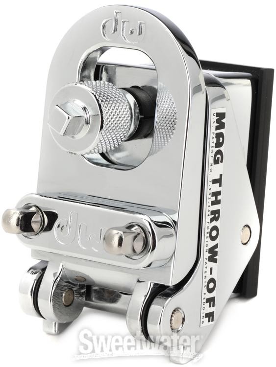DW MAG Snare Drum Throw Off Chrome