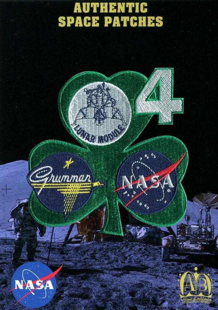 NASA LM-4, Apollo 10 Lunar Module "Snoopy" Apollo Program Embroidered Patch