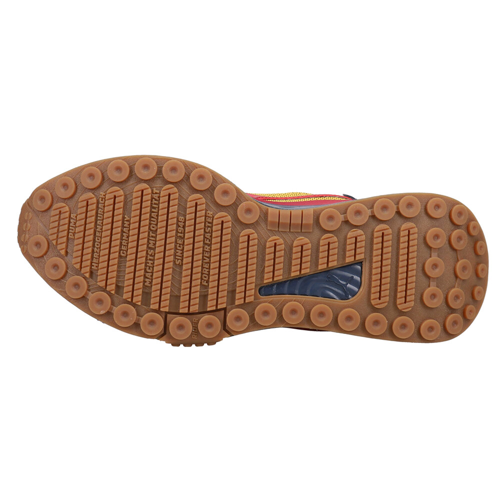 PUMA Wild Rider Gf Lace Up Youth Boys Blue, Red Sneakers Casual Shoes 38518101