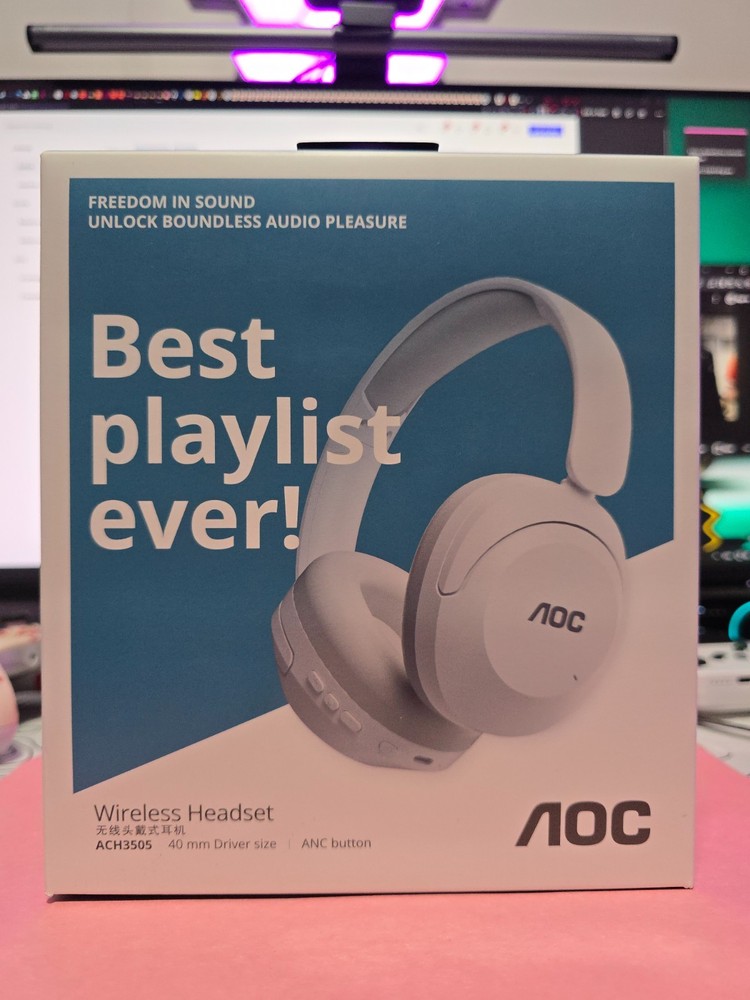 AOC ACH3505: Audio Immersion with Wireless Headset