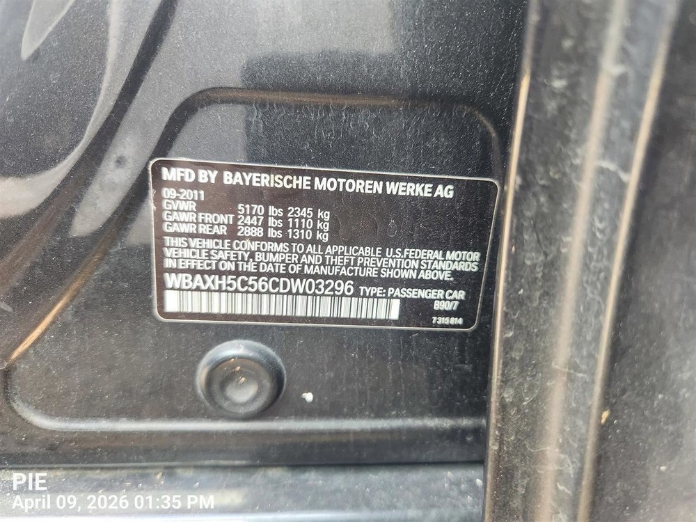 CONSOLE MTD CONTROLLER OEM 11-12 BMW 528I 1YR WRNTY
