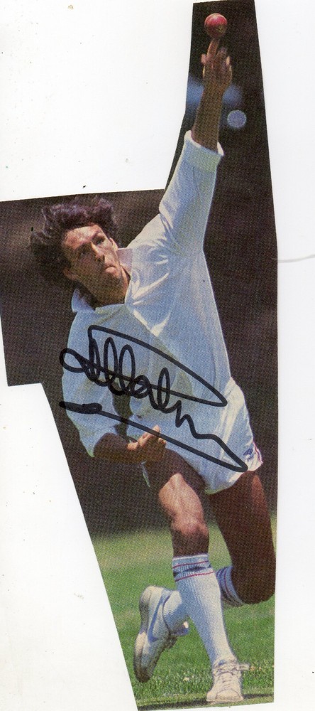 Mark Hateley  signed picture.