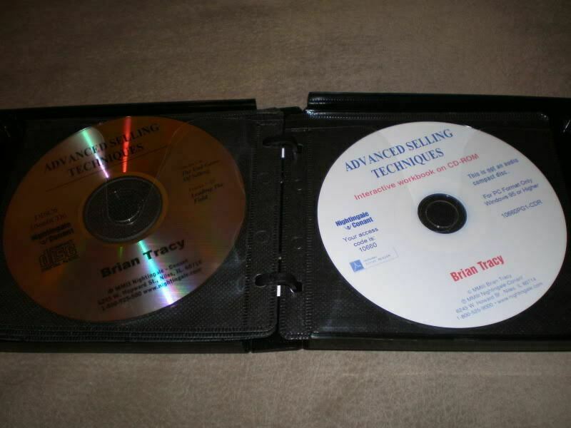 BRIAN TRACY Advanced Selling Techniques (6 CD Set + CD Workbook) UNABRIDGED