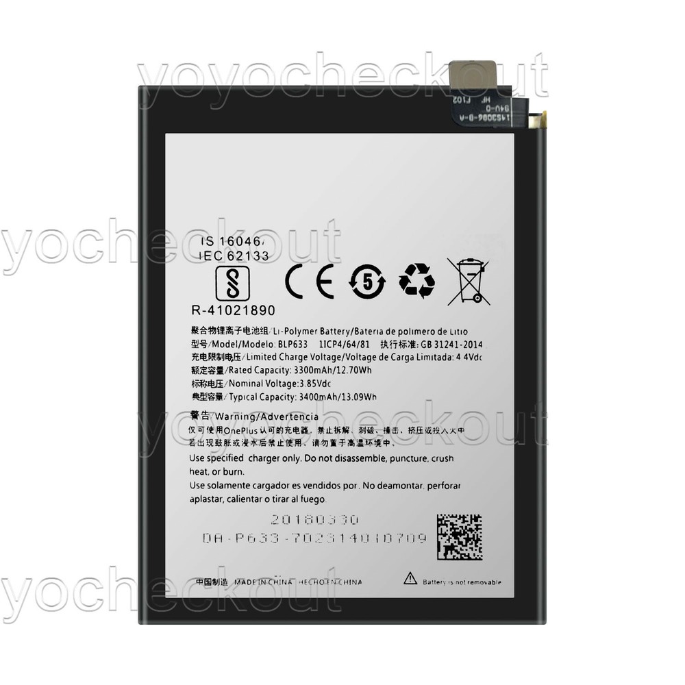 For 1+ OnePlus 3T Replacement Battery BLP633 Tool