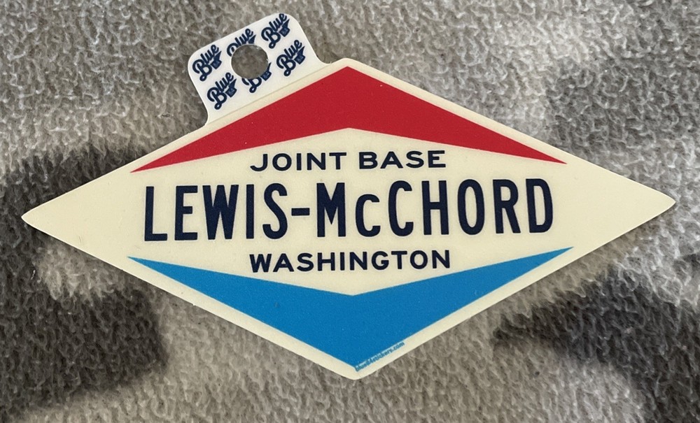 Decal - JBLM Lewis-McChord 2x4 Inch Decal