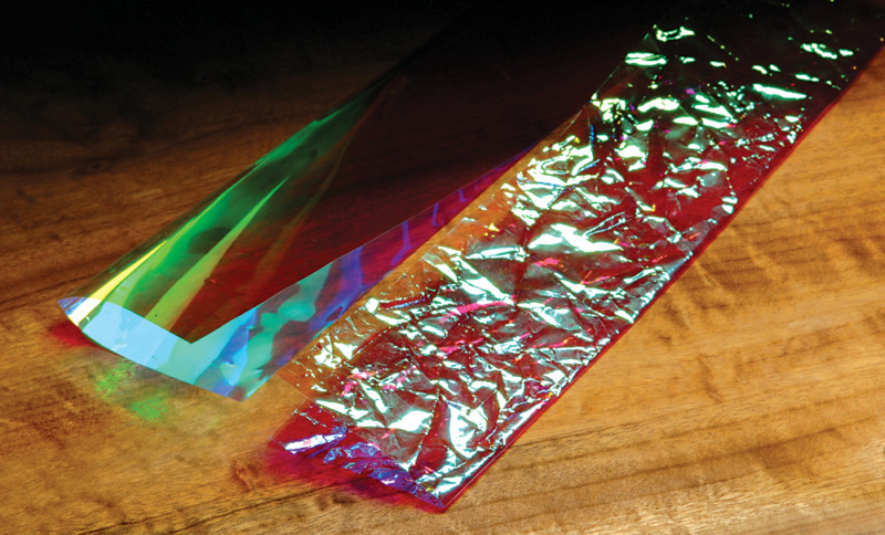 OPAL MIRAGE SHEETS    2 Packs 2 Kinds Fly Tying Material Flashbacks Save!!