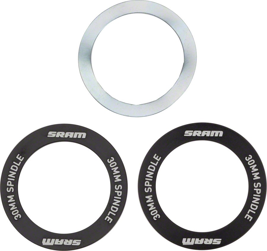 SRAM BB30 Bottom Bracket Shield & Wave Washer Kit - High-Performance Crank