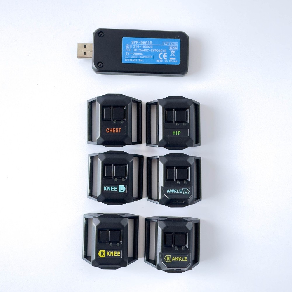 Shiftall HaritoraX Wireless Full Body Tracking Device VRChat VR 6 Point Set JP
