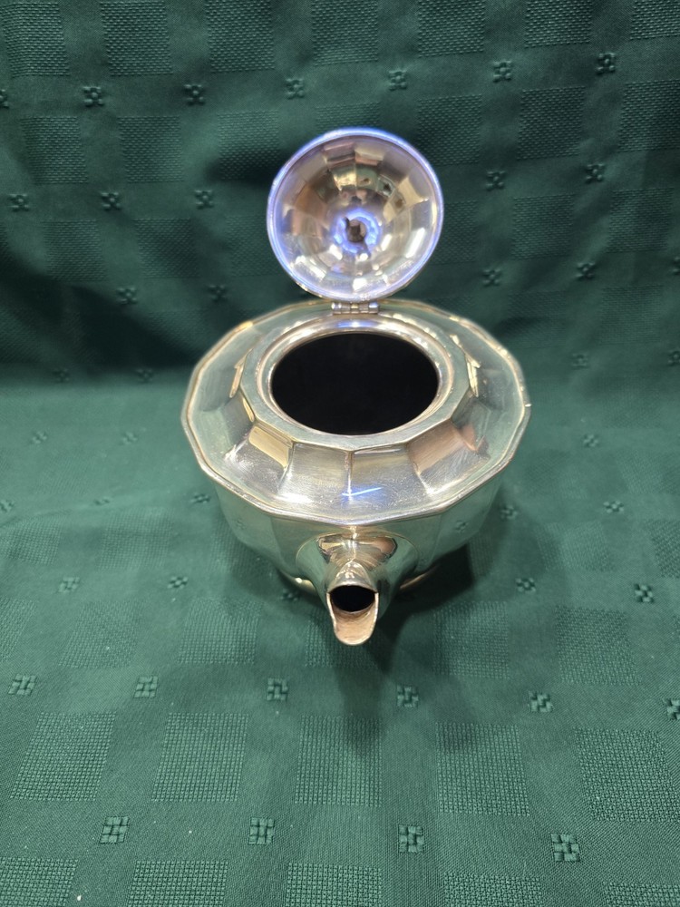 Edward & Sons Silverplate Tea Pot