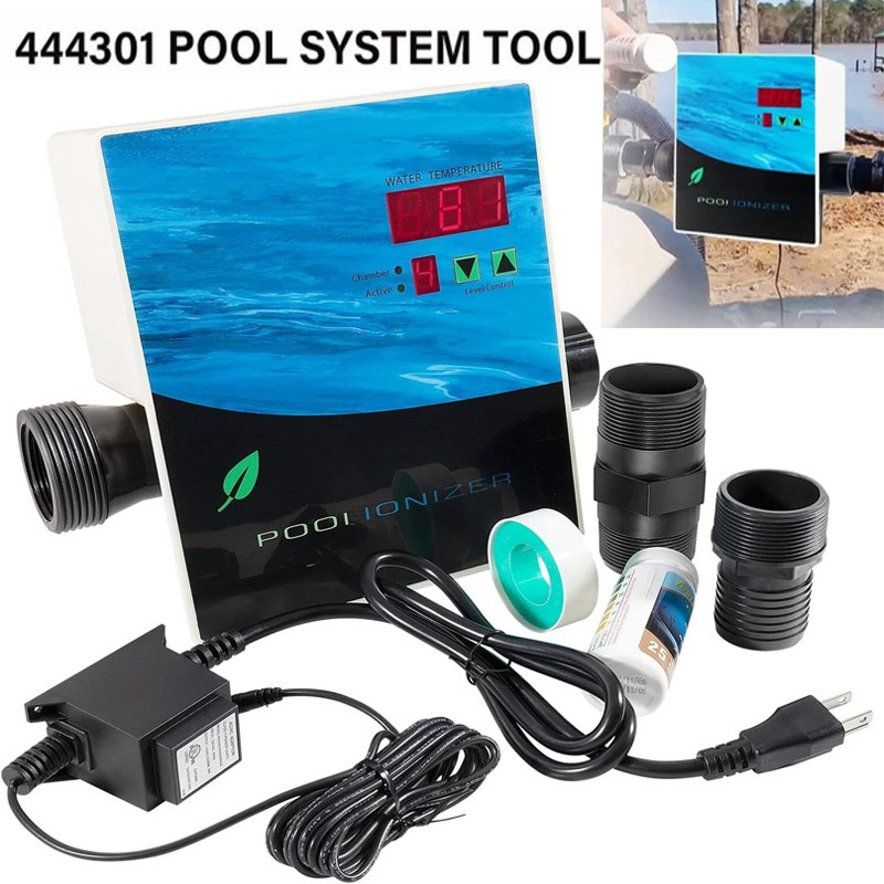 Pool Ionizer Complete Swimming Pool Care Sanitation System Tool Replace 444301