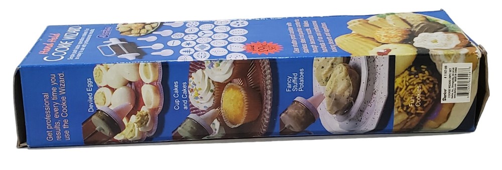Darice Hand Held Cookie Wizard Press 29 Pc Set Decorate Cake Design Cookies