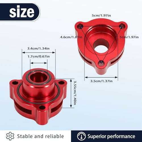 Blow Off Valve Adapter BOV Adapter Compatible with