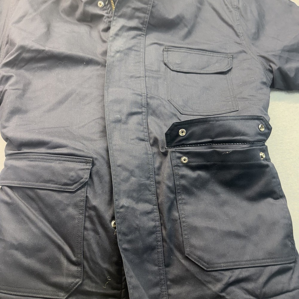 Bulwark FR Flame Resistant Deluxe Parka Navy Blue Work Jacket