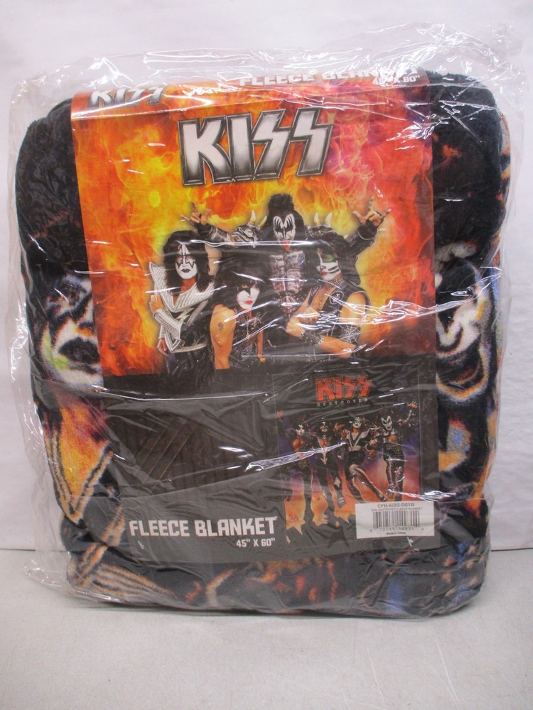 KISS Fleece Blanket 45x60